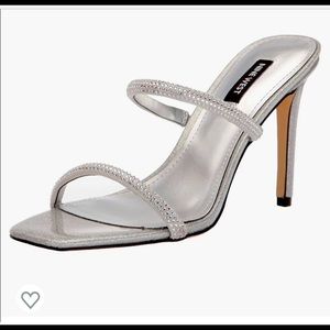 Brand new rhinestone heels